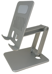 Adjustable Laptop / Tablet Table Stand (Dark Grey)
