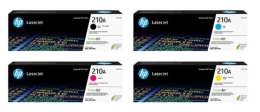 HP 210A Starter Toner Set (500 Pages), 25 cents per page after that