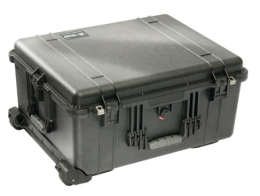 Pelican 1610 Large Rolling Case without Foam (Black)