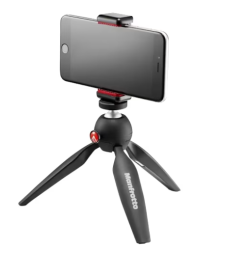 Smartphone Tabletop Tripod Stand with Universal Clamp